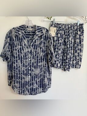 Kenar Floral Print 2 PC Short Set